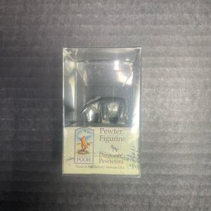 RARE VINTAGE BNIB Danforth Pewterers Pewter Eeyore Miniature Figurine Disney